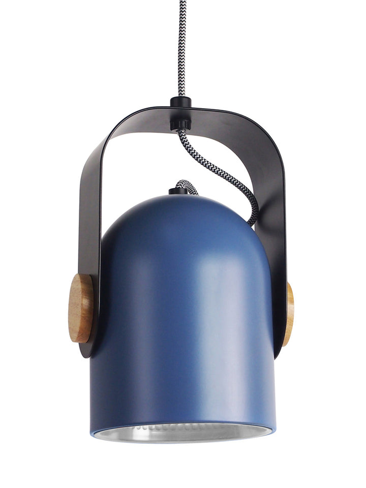 Barrel Pendant Lamp - Blue