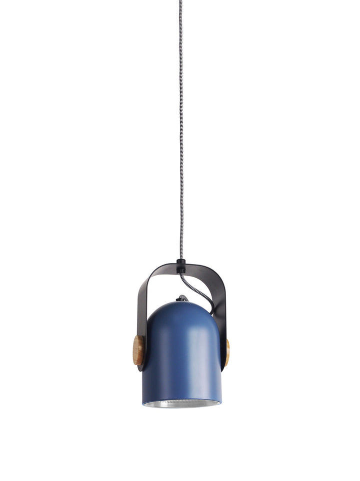 Barrel Pendant Lamp - Blue