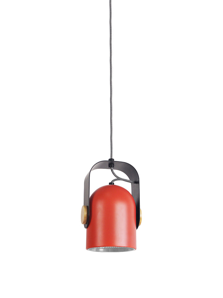 Barrel Pendant Lamp - Red