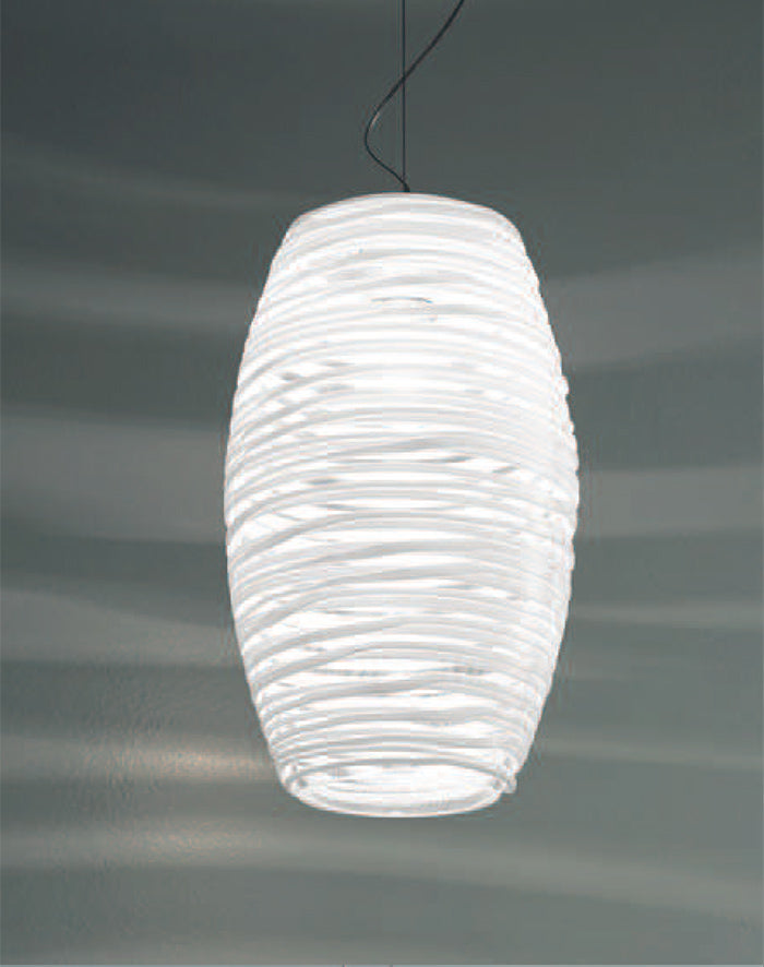 Damasco Pendant - White