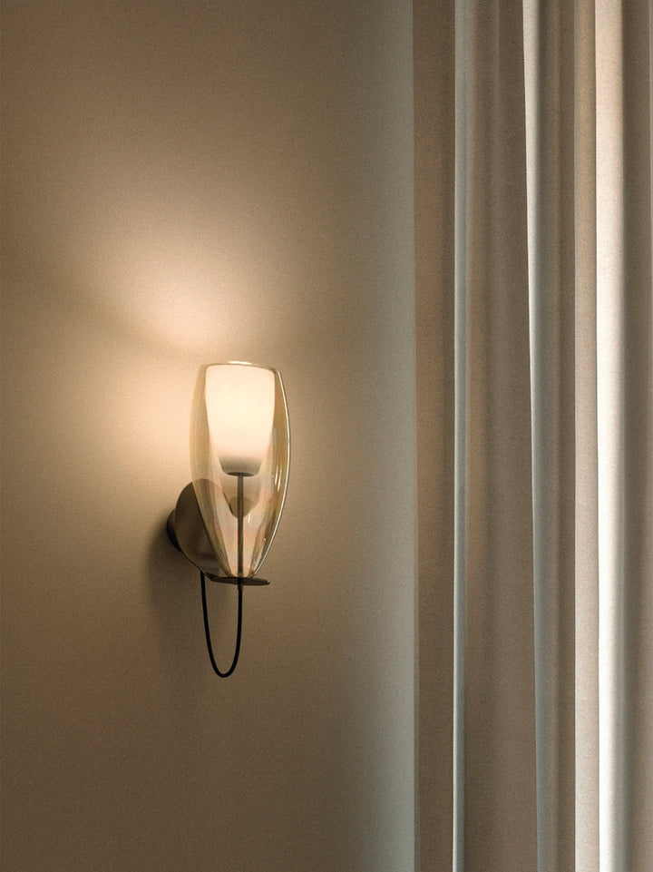 Flute Wall Light - Rose Gold - Ex-Display