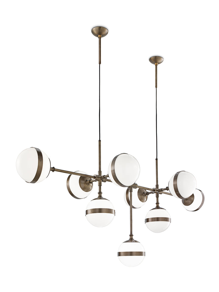 Peggy 9 Light Pendant - Bronze - Ex-Display