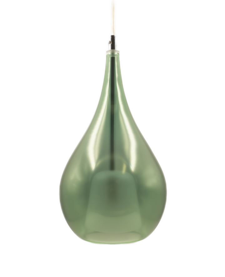 Zoe Suspension Pendant - Satin Green