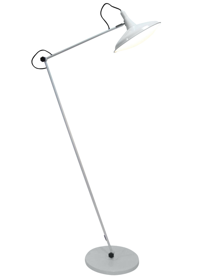 Detroit Floor Lamp - White