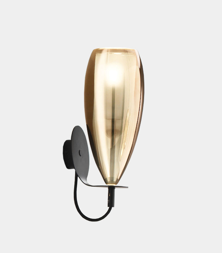 Flute Wall Light - Rose Gold - Ex-Display