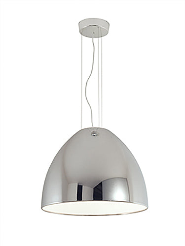 Drink H3 Pendant - Chrome & White